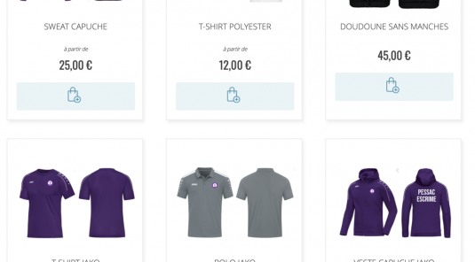 Boutique du club